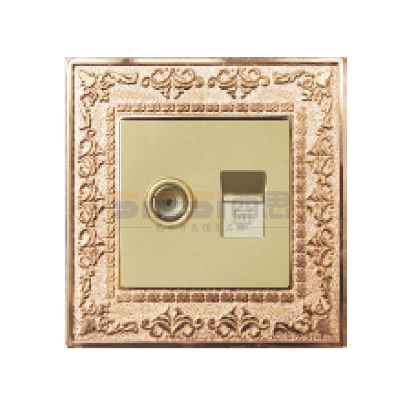 一位电视、电脑插座